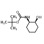 (1R,2s)-n-boc-2-氨基環(huán)己醇結(jié)構(gòu)式_291533-28-3結(jié)構(gòu)式