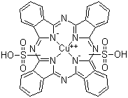 Copper phthalocyanine disulfonic acidStructure,29188-28-1Structure Copper phthalocyanine disulfonic acid Structure,29188-28-1Structure