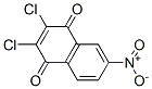 2,3-Dichloro-6-nitro-1,4-naphthoquinoneStructure,29284-76-2Structure 2,3-Dichloro-6-nitro-1,4-naphthoquinone Structure,29284-76-2Structure