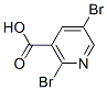 3-Pyridinecarboxylic acid, 2,5-dibromo-Structure,29312-99-0Structure 3-Pyridinecarboxylic acid, 2,5-dibromo- Structure,29312-99-0Structure