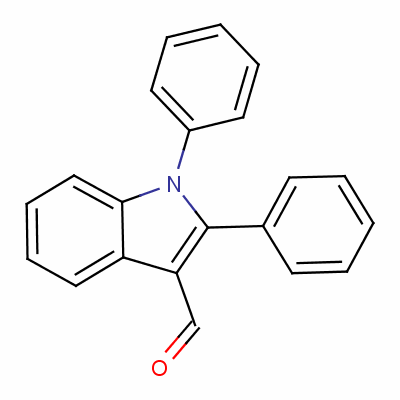 1,2-Diphenyl-1h-indole-3-carbaldehydeStructure,29329-99-5Structure 1,2-Diphenyl-1h-indole-3-carbaldehyde Structure,29329-99-5Structure
