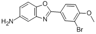 2-(3-Bromo-4-methoxyphenyl )-1,3-benzoxazol -5-amineStructure,293737-88-9Structure 2-(3-Bromo-4-methoxyphenyl )-1,3-benzoxazol -5-amine Structure,293737-88-9Structure