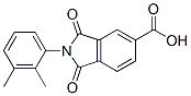 2-(2,3-Dimethylphenyl)-1,3-dioxo-2,3-dihydro-1H-isoindole-5-carboxylic acidStructure,294667-08-6Structure 2-(2,3-Dimethylphenyl)-1,3-dioxo-2,3-dihydro-1H-isoindole-5-carboxylic acid Structure,294667-08-6Structure