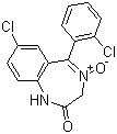 7-Chloro-2-oxo-5-(2-chlorophenyl)-1,4-benzodiazepine-4-oxideStructure,2955-37-5Structure 7-Chloro-2-oxo-5-(2-chlorophenyl)-1,4-benzodiazepine-4-oxide Structure,2955-37-5Structure