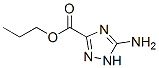 1H-1,2,4-triazole-3-carboxylicacid,5-amino-,propylester(9ci)Structure,297149-39-4Structure 1H-1,2,4-triazole-3-carboxylicacid,5-amino-,propylester(9ci) Structure,297149-39-4Structure