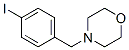 4-(4-碘芐基)嗎啉結(jié)構(gòu)式_299159-27-6結(jié)構(gòu)式