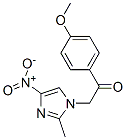 1-(4-Methoxyphenyl)-2-(2-methyl-4-nitro-1h-imidazol-1-yl)ethan-1-oneStructure,300395-93-1Structure 1-(4-Methoxyphenyl)-2-(2-methyl-4-nitro-1h-imidazol-1-yl)ethan-1-one Structure,300395-93-1Structure