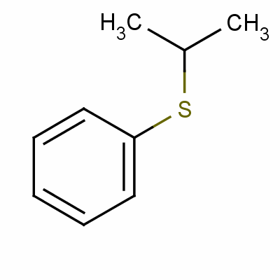IsopropylthiobenzeneStructure,3019-20-3Structure Isopropylthiobenzene Structure,3019-20-3Structure