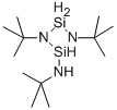1,3-Di-tert-butyl-2-(tert-butylamino)-1,3-diaza-2,4-disilacyclotetraneStructure,302912-46-5Structure 1,3-Di-tert-butyl-2-(tert-butylamino)-1,3-diaza-2,4-disilacyclotetrane Structure,302912-46-5Structure