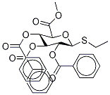 Ethyl 2,3,4-tri-o-benzoyl-beta-d-thioglucopyranosiduronic acid methyl esterStructure,302965-09-9Structure Ethyl 2,3,4-tri-o-benzoyl-beta-d-thioglucopyranosiduronic acid methyl ester Structure,302965-09-9Structure