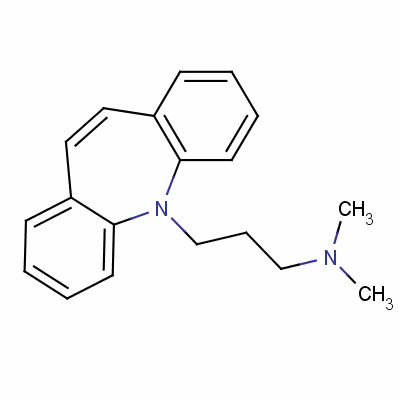 鹽酸丙咪嗪雜質B結構式_303-54-8結構式