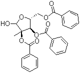 2,3,5-Tri-O-benzoyl-2-C-methyl-D-ribofuranoseStructure,30361-17-2Structure 2,3,5-Tri-O-benzoyl-2-C-methyl-D-ribofuranose Structure,30361-17-2Structure