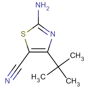 2-Amino-4-tert-butylthiazole-5-carbonitrileStructure,303994-99-2Structure 2-Amino-4-tert-butylthiazole-5-carbonitrile Structure,303994-99-2Structure
