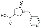5-Oxo-1-(4-pyridinylmethyl)-3-pyrrolidinecarboxylic acidStructure,304859-15-2Structure 5-Oxo-1-(4-pyridinylmethyl)-3-pyrrolidinecarboxylic acid Structure,304859-15-2Structure