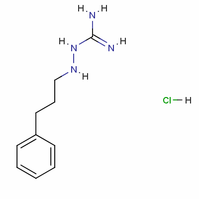 1-(3-Phenylpropylamino)guanidine hydrochlorideStructure,30598-34-6Structure 1-(3-Phenylpropylamino)guanidine hydrochloride Structure,30598-34-6Structure