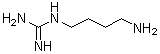N-(4-氨基丁基)胍結(jié)構(gòu)式_306-60-5結(jié)構(gòu)式