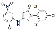 1-(2’,4’,6’-Trichlorophenyl)-3-(2’-chloro-5’-nitroanilino)-5-pyrazoloneStructure,30707-68-7Structure 1-(2’,4’,6’-Trichlorophenyl)-3-(2’-chloro-5’-nitroanilino)-5-pyrazolone Structure,30707-68-7Structure