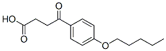 4-Oxo-4-(4-pentyloxy-phenyl)-butyric acidStructure,30742-05-3Structure 4-Oxo-4-(4-pentyloxy-phenyl)-butyric acid Structure,30742-05-3Structure