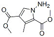 1-Amino-3-methylpyrrole-2,4-dicarboxylic acid dimethyl esterStructure,310431-26-6Structure 1-Amino-3-methylpyrrole-2,4-dicarboxylic acid dimethyl ester Structure,310431-26-6Structure