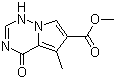 Methyl 5-methyl-4-oxo-1,4-dihydropyrrolo[1,2-f][1,2,4]triazine-6-carboxylate Structure,310431-29-9Structure