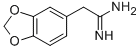 1,3-Benzodioxole-5-ethanimidamideStructure,310466-21-8Structure 1,3-Benzodioxole-5-ethanimidamide Structure,310466-21-8Structure