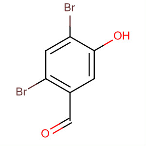 2,4-Dibromo-5-hydroxybenzaldehydeStructure,3111-51-1Structure 2,4-Dibromo-5-hydroxybenzaldehyde Structure,3111-51-1Structure