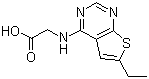 N-(6-ethylthieno[2,3-d]pyrimidin-4-yl)glycine Structure,313534-29-1Structure