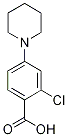 Benzoic acid, 2-chloro-4-(1-piperidinyl)-Structure,313674-11-2Structure Benzoic acid, 2-chloro-4-(1-piperidinyl)- Structure,313674-11-2Structure
