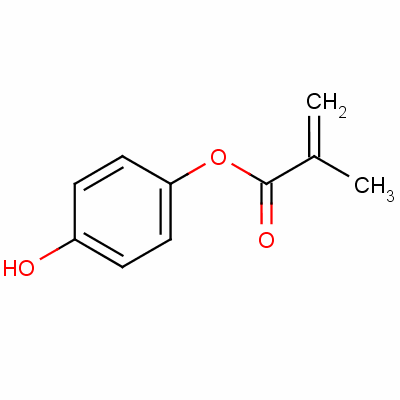 4-HydroxyphenylmethacrylateStructure,31480-93-0Structure 4-Hydroxyphenylmethacrylate Structure,31480-93-0Structure
