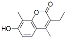 3-Ethyl -7-hydroxy-4,8-dimethyl -2h-chromen-2-oneStructure,31575-15-2Structure 3-Ethyl -7-hydroxy-4,8-dimethyl -2h-chromen-2-one Structure,31575-15-2Structure