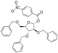 2,3,5-Tri-o-benzyl-1-o-(4-nitrobenzoyl)-d-alpha-arabinofuranoseStructure,31598-79-5Structure 2,3,5-Tri-o-benzyl-1-o-(4-nitrobenzoyl)-d-alpha-arabinofuranose Structure,31598-79-5Structure
