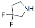 3,3-二氟吡咯烷結(jié)構(gòu)式_316131-01-8結(jié)構(gòu)式