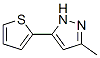 3-甲基-5-(2-噻吩)-1H-吡唑結(jié)構(gòu)式_31618-80-1結(jié)構(gòu)式