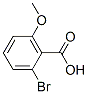 Benzoic acid, 2-bromo-6-methoxy-Structure,31786-45-5Structure Benzoic acid, 2-bromo-6-methoxy- Structure,31786-45-5Structure