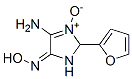 4H-imidazol -4-one,5-amino-2-(2-furanyl )-2,3-dihydro-,oxime,1-oxide(9ci)Structure,318259-17-5Structure 4H-imidazol -4-one,5-amino-2-(2-furanyl )-2,3-dihydro-,oxime,1-oxide(9ci) Structure,318259-17-5Structure