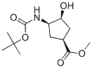 (1R,2S,4S)-N-Boc-1-amino-2-hydroxycyclopentane-4-carboxylic acid methyl esterStructure,321744-14-3Structure (1R,2S,4S)-N-Boc-1-amino-2-hydroxycyclopentane-4-carboxylic acid methyl ester Structure,321744-14-3Structure