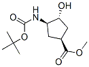 (1R,2R,4S)-N-Boc-1-amino-2-hydroxycyclopentane-4- carboxylic acid methyl esterStructure,321744-16-5Structure (1R,2R,4S)-N-Boc-1-amino-2-hydroxycyclopentane-4- carboxylic acid methyl ester Structure,321744-16-5Structure