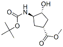 (1R,2R,4R)-N-Boc-1-amino-2-hydroxycyclopentane-4-carboxylic acid methyl esterStructure,321744-18-7Structure (1R,2R,4R)-N-Boc-1-amino-2-hydroxycyclopentane-4-carboxylic acid methyl ester Structure,321744-18-7Structure