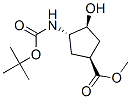 (1S,2S,4S)-N-Boc-1-amino-2-hydroxycyclopentane-4-carboxylic acid methyl esterStructure,321744-19-8Structure (1S,2S,4S)-N-Boc-1-amino-2-hydroxycyclopentane-4-carboxylic acid methyl ester Structure,321744-19-8Structure