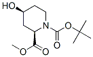 (2R,4S)-N-BOC-4-Hydroxypiperidine-2-carboxylic acid methyl esterStructure,321744-26-7Structure (2R,4S)-N-BOC-4-Hydroxypiperidine-2-carboxylic acid methyl ester Structure,321744-26-7Structure