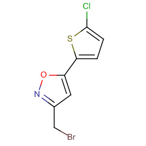 3-(Bromomethyl)-5-(5-chloro-2-thienyl)isoxazoleStructure,323594-39-4Structure 3-(Bromomethyl)-5-(5-chloro-2-thienyl)isoxazole Structure,323594-39-4Structure