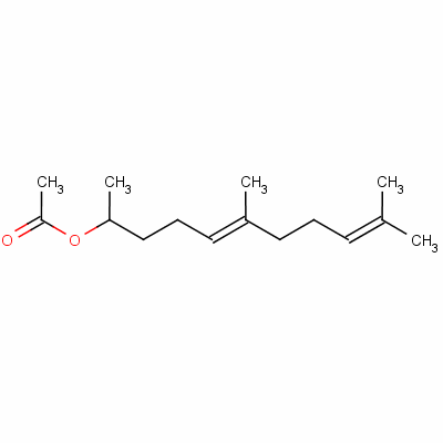 (E)-6,10-Dimethylundeca-5,9-Dien-2-Yl AcetateStructure,3239-35-8Structure (E)-6,10-Dimethylundeca-5,9-Dien-2-Yl Acetate Structure,3239-35-8Structure