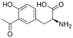 (2S)-3-(3-Acetyl-4-hydroxyphenyl)-2-aminopropanoic acid Structure,32404-28-7Structure
