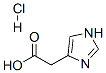 Imidazole-4-acetic acid hydrochlorideStructure,3251-69-2Structure Imidazole-4-acetic acid hydrochloride Structure,3251-69-2Structure