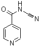 N-氰基-4-吡啶羧酰胺結(jié)構(gòu)式_325801-73-8結(jié)構(gòu)式