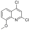 2,4-Dichloro-8-methoxyquinoline Structure,32608-29-0Structure