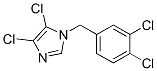 4,5-Dichloro-1-(3,4-dichlorobenzyl)-1H-imidazoleStructure,326901-28-4Structure 4,5-Dichloro-1-(3,4-dichlorobenzyl)-1H-imidazole Structure,326901-28-4Structure
