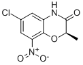 (2R)-6-chloro-2-methyl-8-nitro-2h-1,4-benzoxazin-3(4h)-oneStructure,327026-91-5Structure (2R)-6-chloro-2-methyl-8-nitro-2h-1,4-benzoxazin-3(4h)-one Structure,327026-91-5Structure