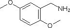 2,5-二甲氧基芐胺結(jié)構(gòu)式_3275-95-4結(jié)構(gòu)式