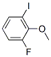 2-氟-6-碘苯甲醚結(jié)構(gòu)式_32750-21-3結(jié)構(gòu)式